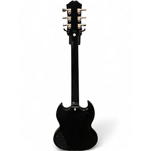Used Epiphone SG Modern Figured Trans Black Solid Body Electric Guitar