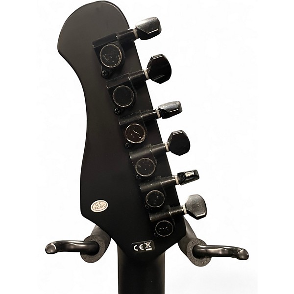 Used Harley Benton Standard Series HH Flat Black Solid Body Electric Guitar