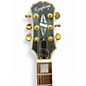 Used 2003 Epiphone Zakk Wylde Signature Les Paul Black and Yellow Solid Body Electric Guitar