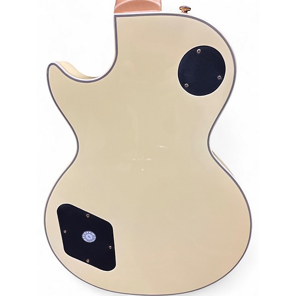 Used 2003 Epiphone Zakk Wylde Signature Les Paul Black and Yellow Solid Body Electric Guitar