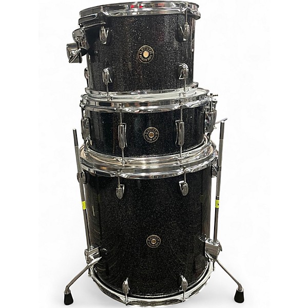 Used Gretsch Drums 4 Piece Catalina Maple Black Onyx Drum Kit