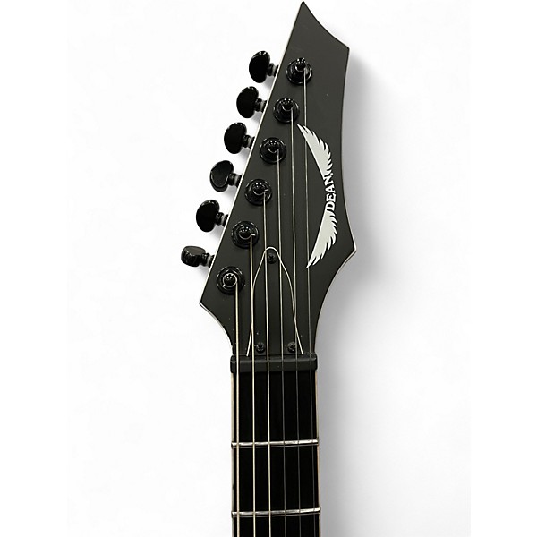 Used 2021 Dean Zero Select Fluence Satin Black Solid Body Electric Guitar