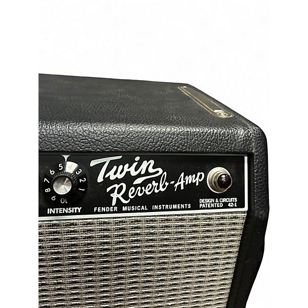 Used Fender 1965 Reissue Twin Reverb 85W 2x12 Tube Guitar Combo Amp