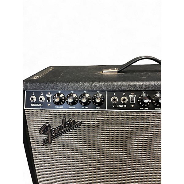 Used Fender 1965 Reissue Twin Reverb 85W 2x12 Tube Guitar Combo Amp