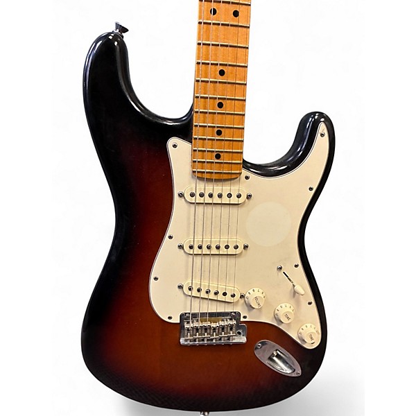 Used Fender American Standard Stratocaster 3 Color Sunburst Solid Body Electric Guitar