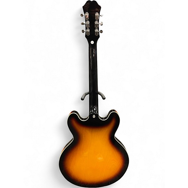 Used Epiphone Casino 2 Color Sunburst Hollow Body Electric Guitar