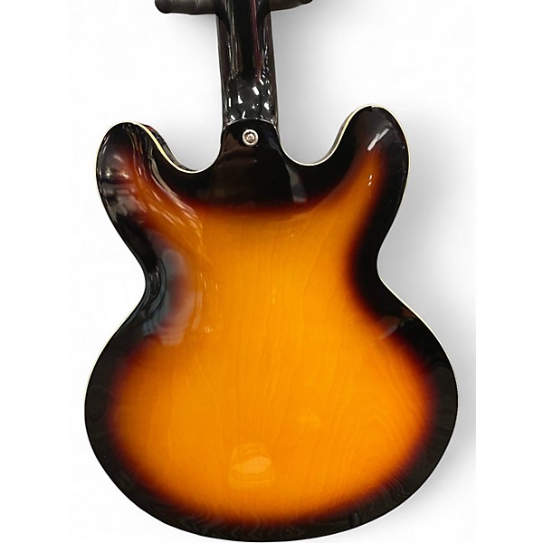 Used Epiphone Casino 2 Color Sunburst Hollow Body Electric Guitar