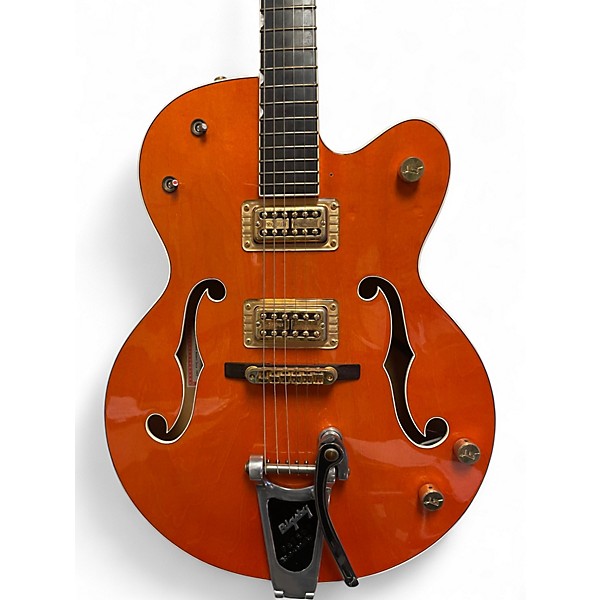 Used Gretsch Guitars 6120-60 NASHVILLE Trans Orange Hollow Body Electric Guitar
