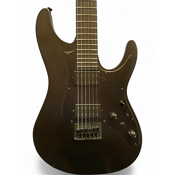 Used Ibanez AZ41B1 IRON LABEL Flat Black Solid Body Electric Guitar
