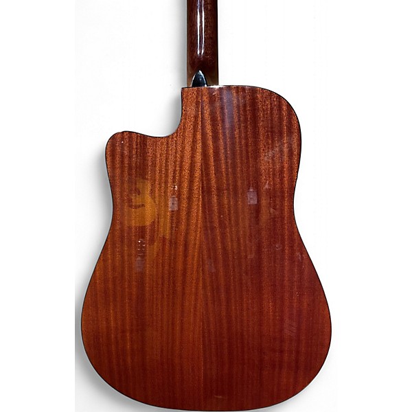 Used Fender CD60CE Mahogany Mahogany Acoustic Electric Guitar
