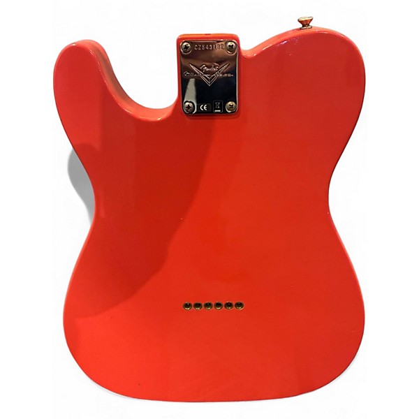 Used Fender Custom Shop 56 Telecaster Journeyman Fiesta Red Solid Body Electric Guitar
