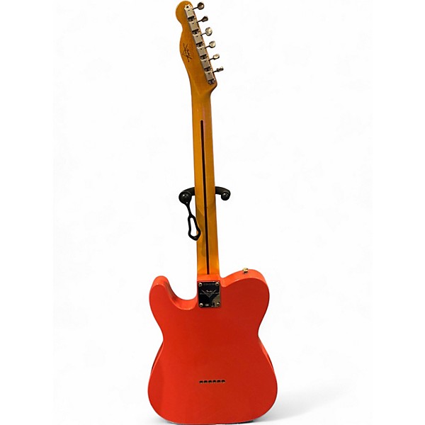 Used Fender Custom Shop 56 Telecaster Journeyman Fiesta Red Solid Body Electric Guitar