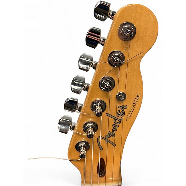 Used Fender American Deluxe Ash Telecaster Butterscotch Blonde Solid Body Electric Guitar