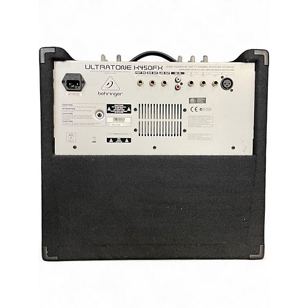 Used Behringer K450FX 45W Keyboard Amp