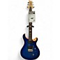 Used PRS SE Custom 24 Blue Solid Body Electric Guitar thumbnail