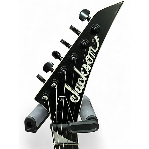 Used Jackson JS22 Dinky Black Solid Body Electric Guitar