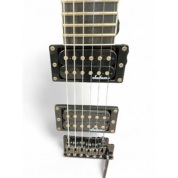 Used Jackson JS22 Dinky Black Solid Body Electric Guitar