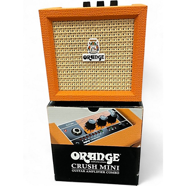 Used Orange Amplifiers Crush Mini Battery Powered Amp