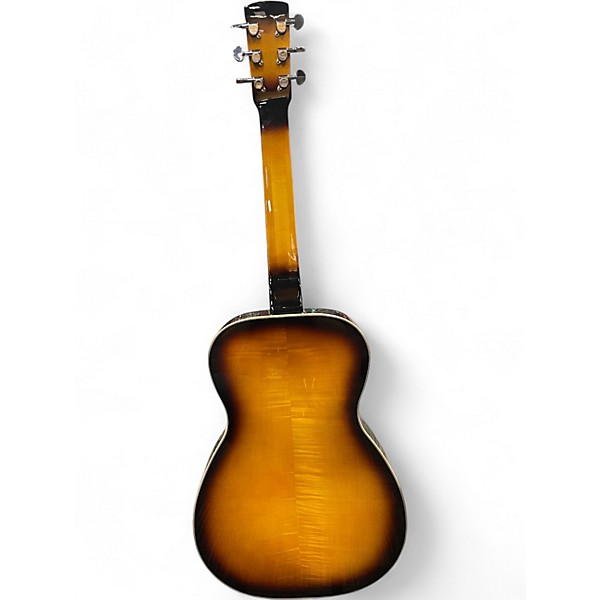 Used Gold Tone PBS-D Paul Beard Signature Square Neck Deluxe Resonator 2 Color Sunburst Resonator Guitar