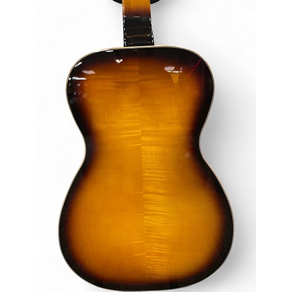 Used Gold Tone PBS-D Paul Beard Signature Square Neck Deluxe Resonator 2 Color Sunburst Resonator Guitar