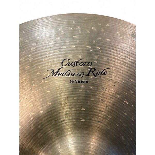 Used Zildjian 20in K Custom Medium Ride Cymbal