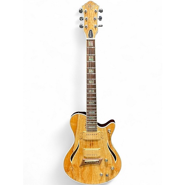 Used Michael Kelly Hybrid Special Natural Hollow Body Electric Guitar