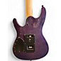 Used Ibanez S470DXQM Trans Purple Solid Body Electric Guitar
