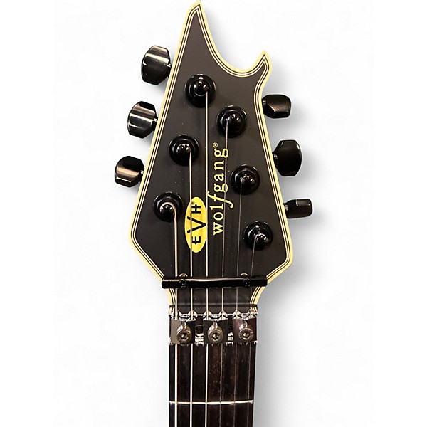 Used EVH Wolfgang USA Edward Van Halen Signature Satin Black Solid Body Electric Guitar