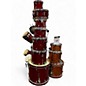 Used TAMA 7 Piece Superstar Wine Red Drum Kit thumbnail