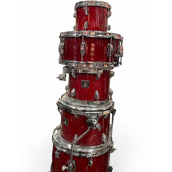 Used TAMA 7 Piece Superstar Wine Red Drum Kit