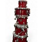 Used TAMA 7 Piece Superstar Wine Red Drum Kit