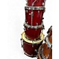 Used TAMA 7 Piece Superstar Wine Red Drum Kit