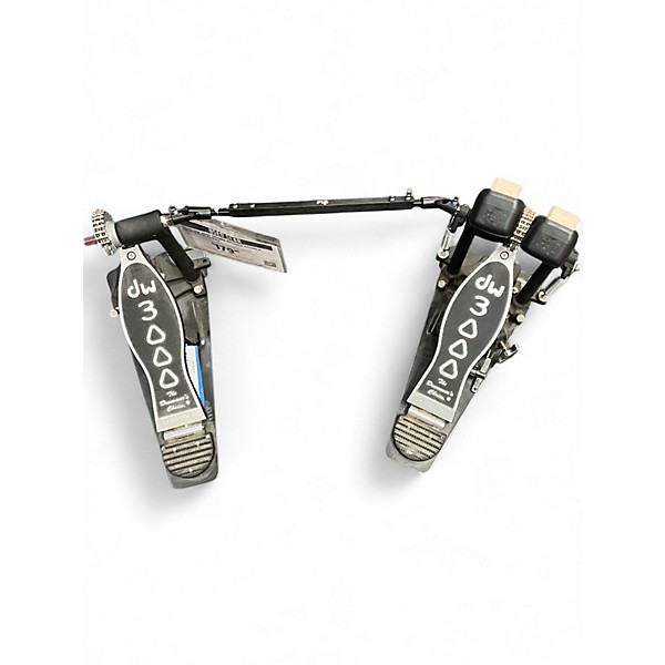 Used DW 3000 Series Double Double Bass Drum Pedal