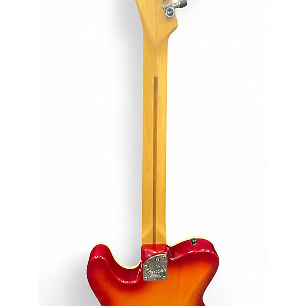 Used Fender American Deluxe Telecaster 3 Color Sunburst Solid Body Electric Guitar