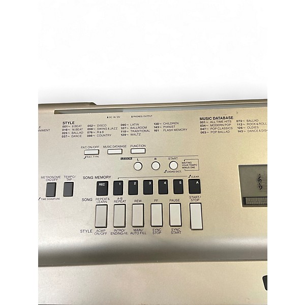 Used Yamaha YPG 225 Portable Keyboard