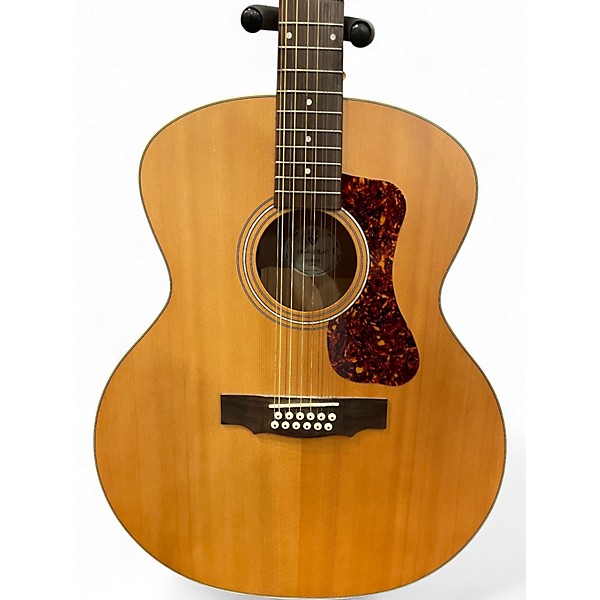Used Guild F-2512E Natural 12 String Acoustic Electric Guitar