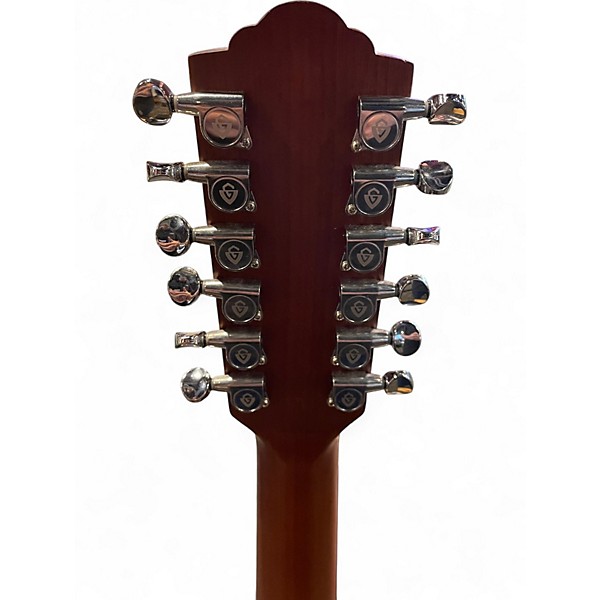 Used Guild F-2512E Natural 12 String Acoustic Electric Guitar