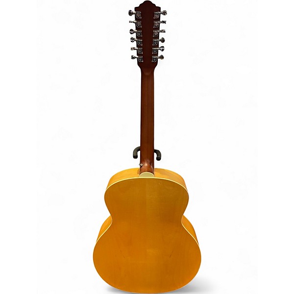 Used Guild F-2512E Natural 12 String Acoustic Electric Guitar