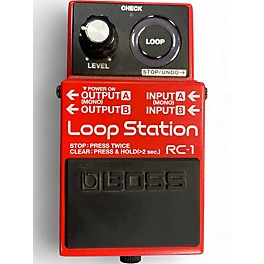 Used BOSS RC1 Loop Station Pedal