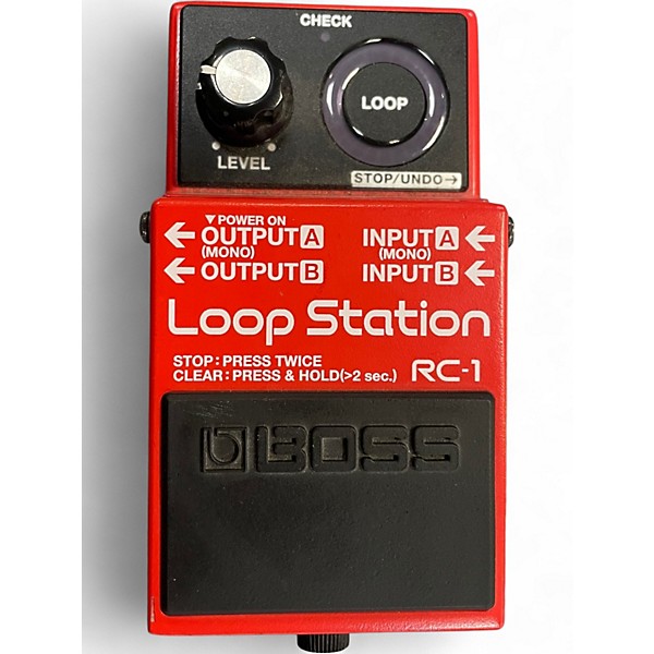 Used BOSS RC1 Loop Station Pedal