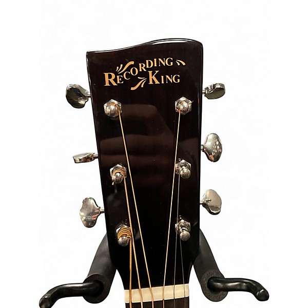 Used Recording King RD-328 Natural Acoustic Guitar