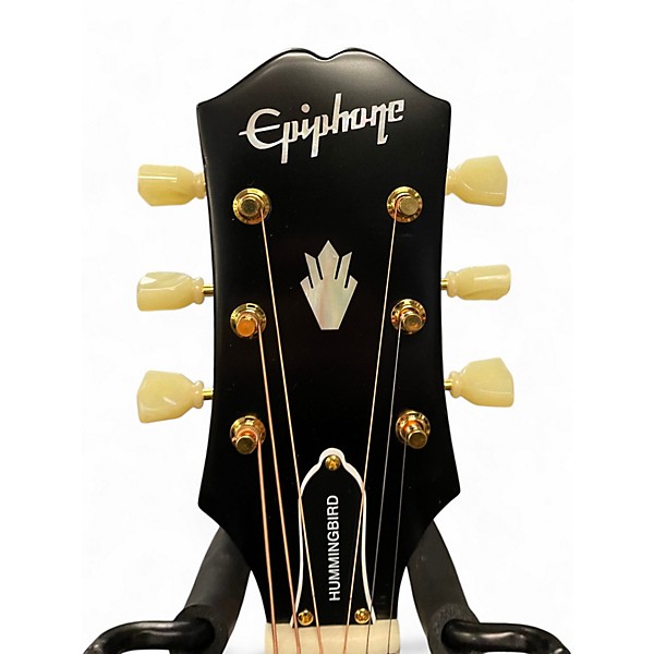 Used Epiphone Hummingbird Natural Acoustic Guitar