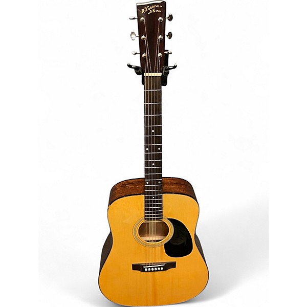 Used Recording King RD-318 Natural Acoustic Guitar