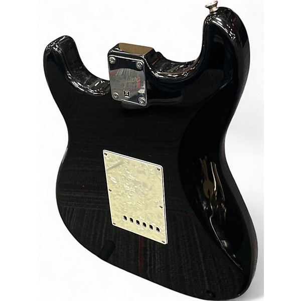 Used Squier Affinity Stratocaster Black Solid Body Electric Guitar