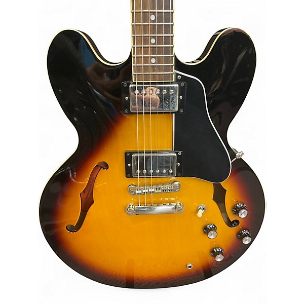 Used Epiphone es335 IG Tobacco Sunburst Solid Body Electric Guitar