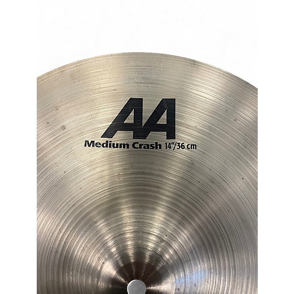 Used SABIAN 14in AA Medium Crash Cymbal