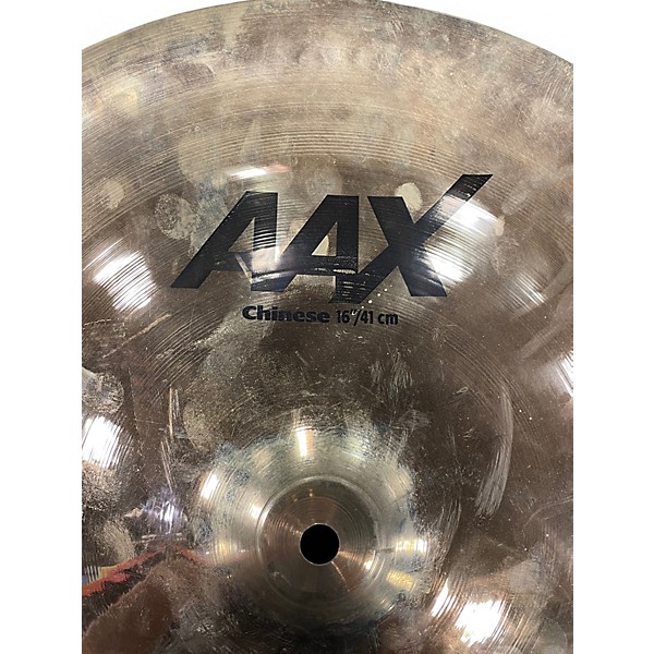 Used SABIAN 16in AAX Chinese Cymbal