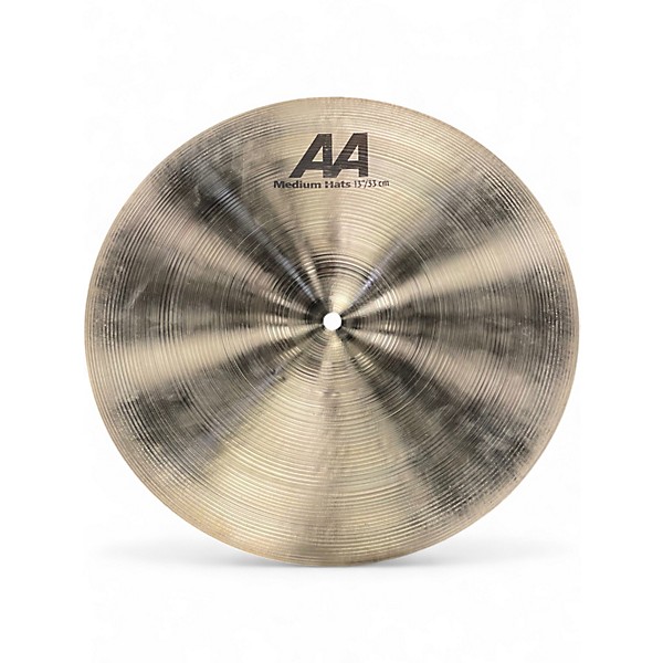 Used SABIAN 13in AA MEDIUM HI HAT Cymbal