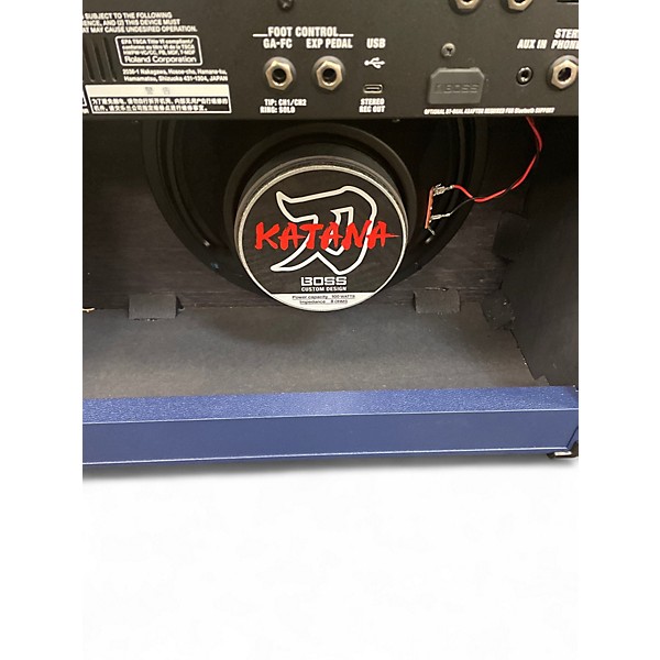 Used BOSS Katana 100W Gen 3 Blue Guitar Combo Amp
