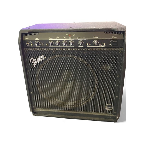 Used Fender BASSMAN100 Tube Bass Combo Amp